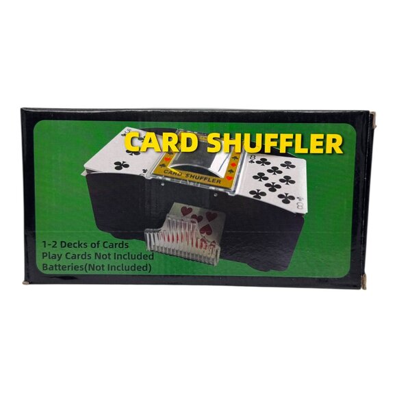 Automatic Card Shuffler Battery Operated 1–2 Deck Portable Game Night Gift Ideas - Picture 3 of 10